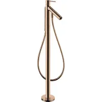 Hansgrohe Wannen-Einhebelmischer Axor Starck A 156mm, boden, m Pin-Griff, pol. r gol