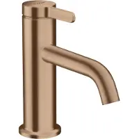 Hansgrohe Waschtisch-Einhebelmischer 70 Axor One A 130mm, unver Abl.garn, brush. r gol