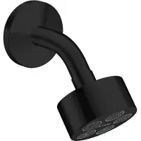 Hansgrohe Kopfbrause Axor One 75 1j EcoSm. mit Brausearm, mattschwarz
