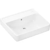 Hansgrohe Waschtisch Xanuia Q 550x480 mm ohne Hahnloch mit ?berlauf wei?, 60235450