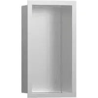 Hansgrohe Wandnische XTRASTORIS Individual ES geb 300x150x100mm Designrahmen ES geb 300 x 150 x 100 mm Designrahmen edelstahl gebürstet
