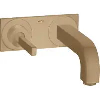 Hansgrohe Einhebel-Waschtischmischer AXOR CITTERIO DN 15 UP m Pl m Ala 165mm brushed bronze mit Auslauf 165 mm brushed bronze