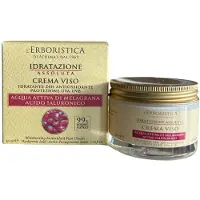 L'Erboristica di Athena's Gesichtscreme mit aktivem Granatapfelwasser und Hyaluronsäure 50 ml