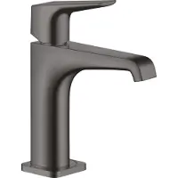 Hansgrohe Einhebel-Waschtischmischer 125 AXOR CITTERIO E DN 15 m HGri o AG brushed black chrome ohne Ablaufgarnitur brushed black chrome