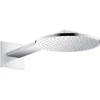 Hansgrohe Kopfbrause Axor mit Brausearm, Wandmontage chrom chrom 250 1jet, mit Brausearm