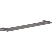 Hansgrohe HG Doppelbadetuchhalter AddStoris 648mm brushed black
