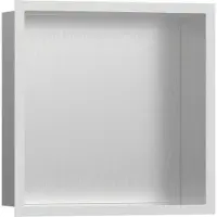 Hansgrohe Wandnische XTRASTORIS Individual E geb 300x300x100mm Designrahmen mattwei 300 x 300 x 100 mm Designrahmen mattweiß