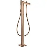 Hansgrohe Wannen-Einhebelmischer Axor Citterio bodensteh., m Hebel, Rautens, pol. r gol