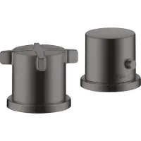 Hansgrohe Fertigset Axor Citterio E 2-L-W-Ran-Arm, m Thermostat, brush. bla vc