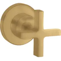 Hansgrohe Abstellventil AXOR CITTERIO DN 15/DN 20 UP m KreGr bru gold optic brushed gold optic