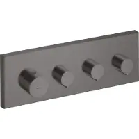 Hansgrohe Thermostatmodul AXOR STARCK SHOWERCOLLECTION DN 20 UP 36x12 brushed black chrome brushed black chrome