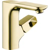 Hansgrohe AXOR Urquiola Einhebel-Waschtischmischer 130 mit Zugstangen-Ablaufgarnitur, Chrom