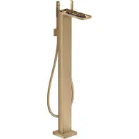 Hansgrohe Wannen-Einhebelmischer Axor MyEdition A 196mm, bodensteh., o. Pl., brush. bron