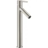 Hansgrohe Einhebel-Waschtischmischer AXOR STARCK 250 DN 15 f Waschschalen m HGri o Zugst. Sta stainless steel optic