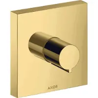 Hansgrohe Fertigmontageset Axor Starck UP-Absperrvtl., eck., pol. gold optic