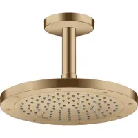 Hansgrohe Deckenanschluss AXOR SHOWERSOLUTIONS 100mm brushed bronze brushed bronze