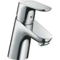 Hansgrohe Focus Waschtischmischer, ComfortZone70, Ausladung 101mm, Zugstangen Ablaufgarnitur,, chrom, 31730000
