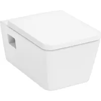 Hansgrohe EluPura Original Q Wand WC Set 540 AquaChannel Flush mit WC-Sitz