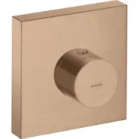 Hansgrohe AXOR Starck ShowerCollection Thermostat Unterputzmodell 12x12 DN20, 10755310, Farbe: Brushed Red Gold