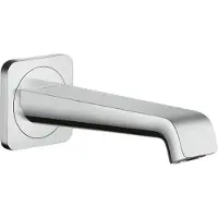 Hansgrohe Wanneneinlauf AXOR CITTERIO E Ausladung 180mm stainless steel optic stainless steel optic