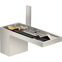 Hansgrohe Waschtisch-Einhebelmischer 70 Axor MyEdition A 151mm, m Pus-Op-Abl, o Pl, ED