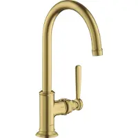 Hansgrohe Waschtisch-Einhebelmischer 210 Axor Montreux A 175mm, unver Abl.garn, brush. br
