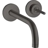 Hansgrohe Einhebel-Waschtischmischer AXOR UNO² DN 15 UP m Al 225mm u Ros. f Wd-mon bru brushed black chrome