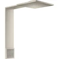 Hansgrohe Brausenmodul ShowerComposition 250x250mm, Wd, 2jet, m SB, Edelstahl-Optik