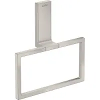 Hansgrohe AXOR Universal Rectangular Handtuchring, Metall, schwenkbar, 42623