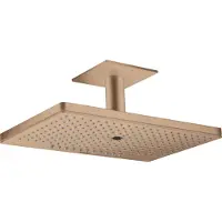 Hansgrohe Kopfbrause Axor m Decke, 460x300, 3jet, brush. r gol