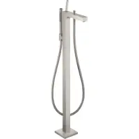 Hansgrohe Wannen-Einhebelmischer Axor Citterio A 200mm, boden, m Pin-Griff, ED