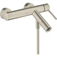 Hansgrohe Einhebel-Wannenmischer AXOR STARCK DN 15, Aufputz brushed nickel brushed nickel