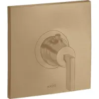 Hansgrohe Fertigset Axor Citterio HF UP-THM, mit Hebelgriff, brushed bronze