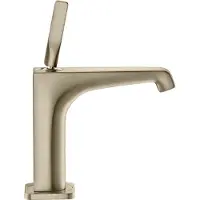 Hansgrohe Waschtisch-Einhebelmischer 130 Axor Citterio E A 143mm, m Pin-Griff, ZugstAblGar, b ni.