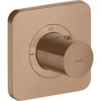 Hansgrohe Fertigset Axor Citterio E UP-THM 120x120mm, brushed red gold