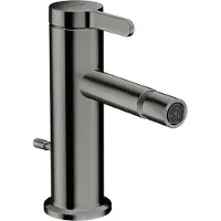 Axor One Einhebel-Bidetmischer mit Zugstangen-Ablaufgarnitur, Ausladung 113 mm, 48210