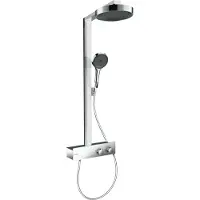 Hansgrohe Rainfinity Showerpipe 250 1jet EcoSmart mit ShowerTablet 350, Chrom