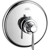 Hansgrohe Fertigset Axor Montreux HF UP-Thermostat, mit Hebelgriff, chrom