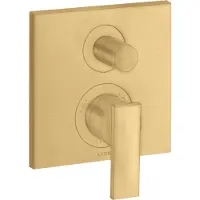 Hansgrohe Fertigmontageset Axor Citterio UP-Wannen-Einhebelmischer, m Hebel, brush. gol optic