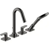 Hansgrohe Fertigset Axor Citterio M 4-L-BW-Rand-Arm, A 135mm, pol. bla vc