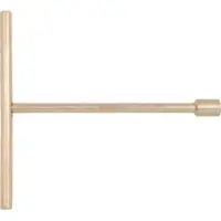 Ks Tools BRONZEplus 6-kant-Steckschlüssel fester Quergriff 54 mm
