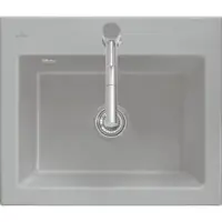 Villeroy & Boch Subway 60 S Spüle 600 x 510 mm Snow Whit e Ceramicplus