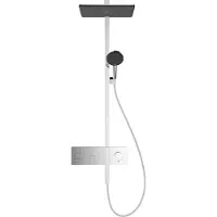 Hansgrohe Showerpipe Raindance Alive Q 210/340 2jet mit Thermostat chrom, 1 Stk.