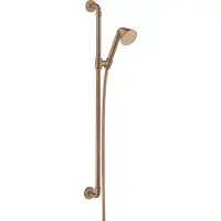 Hansgrohe Brause-Set Axor Front 900mm, m Handbrause, 85mm, 1j, brush. r gol