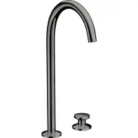 Hansgrohe 2-Loch-Waschtischmischer AXOR ONE Select 260 m PO AG 1 1/4Zoll polished black chrome polished black chrome