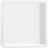 Hansgrohe Wandnische XTRASTORIS Original mit Rahmen 300x300x100mm mattweiß 300 x 300 x 100 mm mattweiß