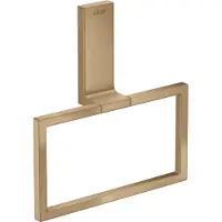 Hansgrohe AXOR Universal Rectangular Handtuchring, Metall, schwenkbar, 42623