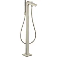 Hansgrohe Wannen-Einhebelmischer Axor Citterio A 200mm, bodensteh., m Hebel, brush. ni.