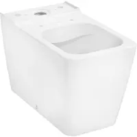 Hansgrohe EluPura Q WC sur pied pour réservoir de chasse d'eau apparent 640, AquaFall Flush, blanc, 60263450