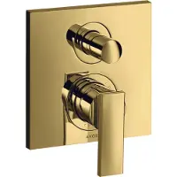 Hansgrohe Fertigmontageset Axor Citterio UP-Wannen-Einhebelmischer, m Hebel, pol. gold optic